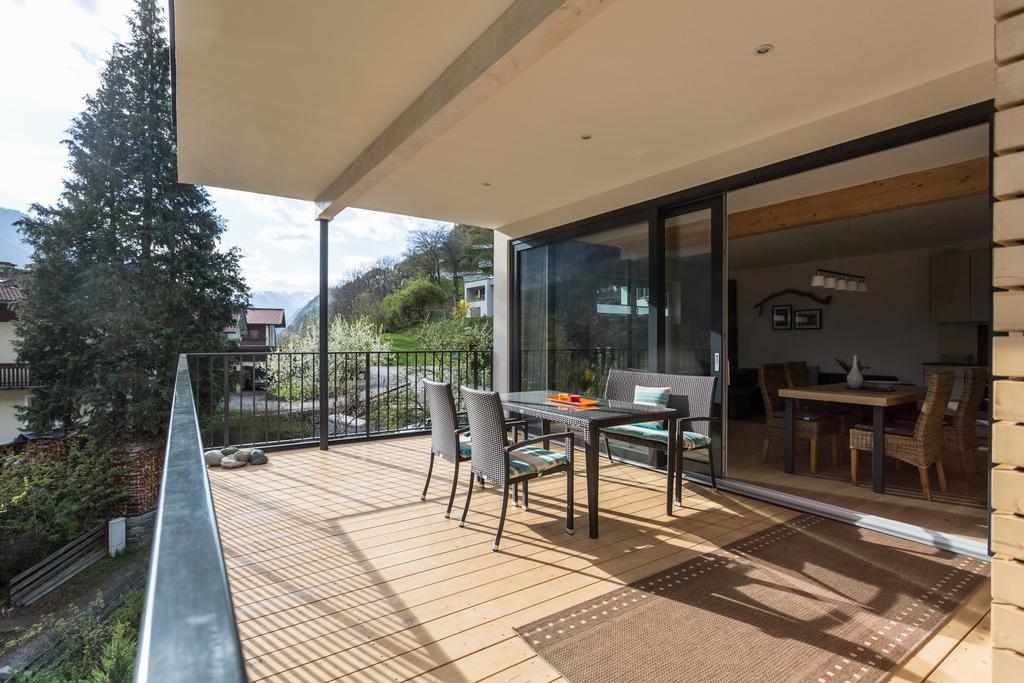 Ferienwohnung Haus am Stein Oetz Exterior foto